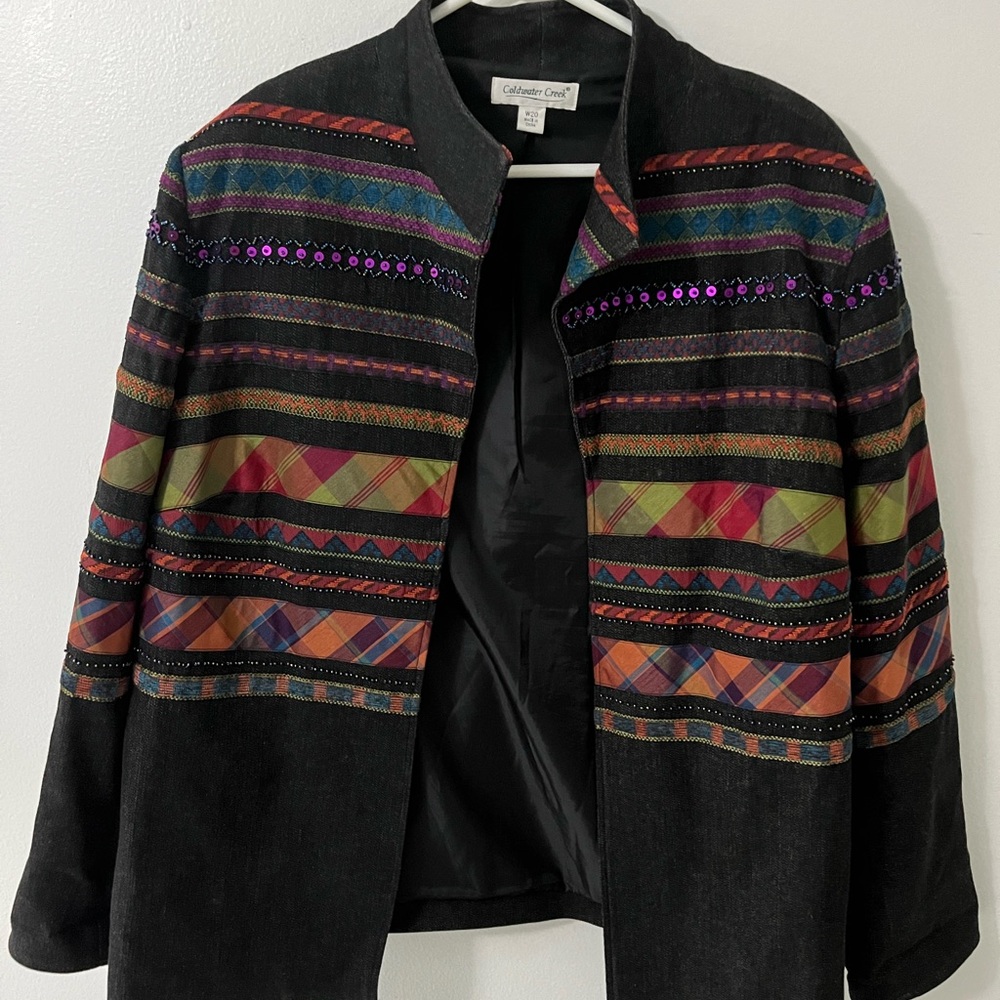 Women’s Coldwater Creek Sequin Jacket, Size: W20